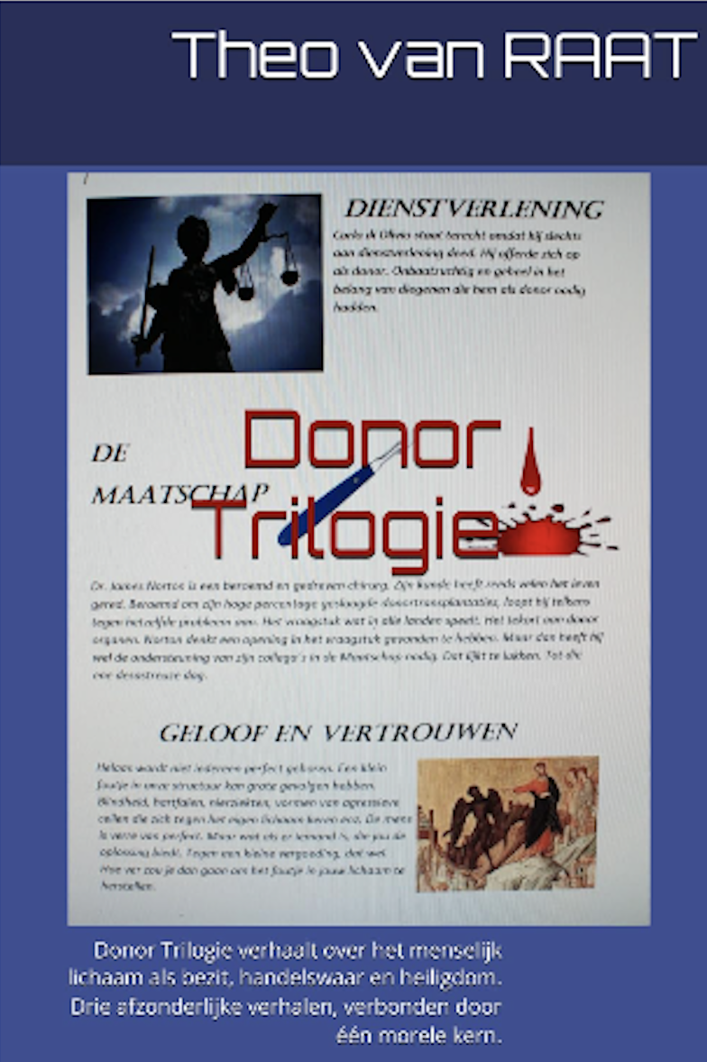 Omslag De Donor Trilogie